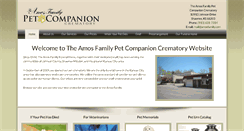 Desktop Screenshot of amospets.com